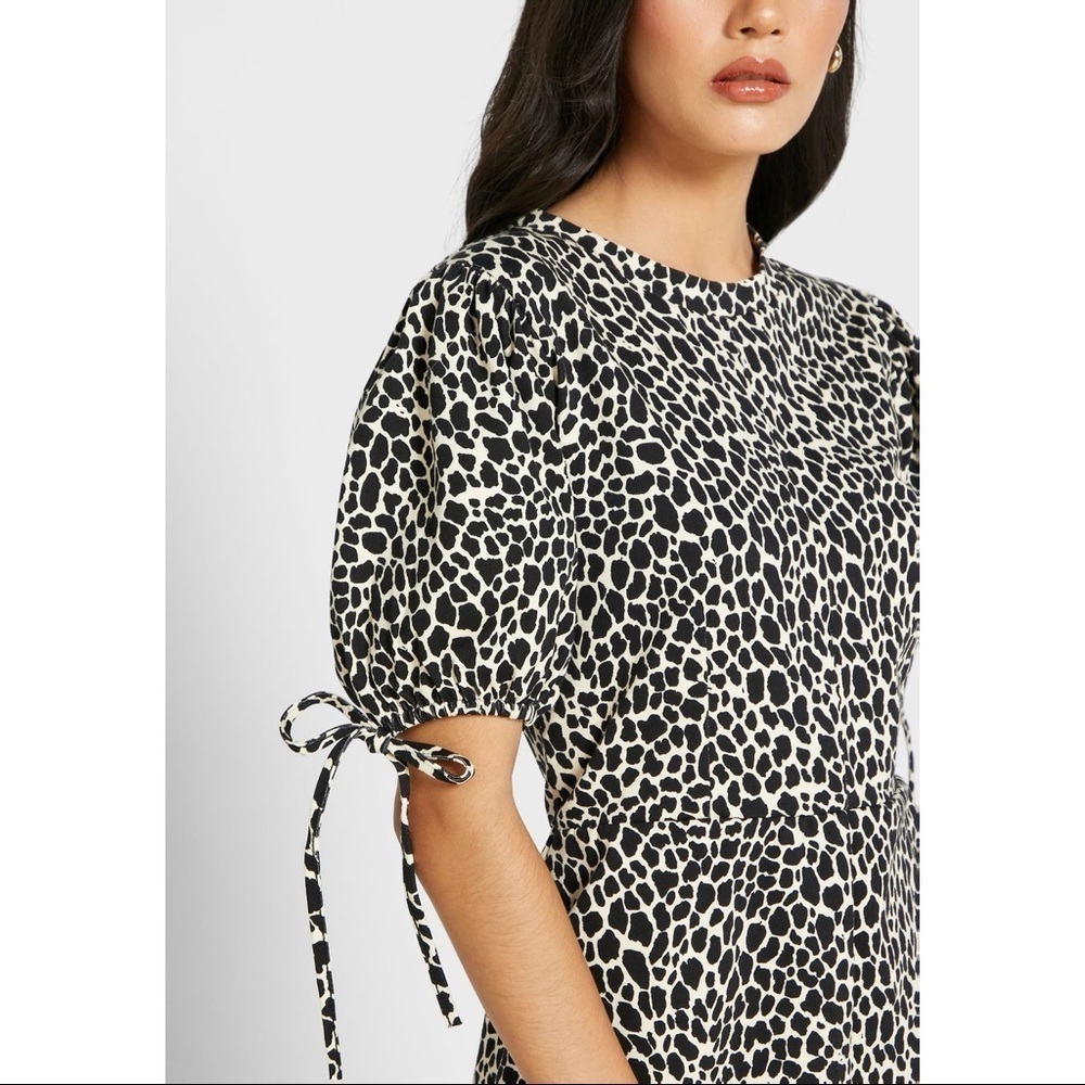 [Topshop] Safari Animal Print Dress - Picture 5 of 9
